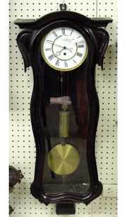 Serpentine Vienna Regulator Type Clock