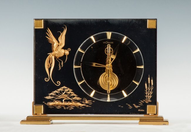 Jaeger-LeCoultre Marina Chinoiserie Mantel Clock