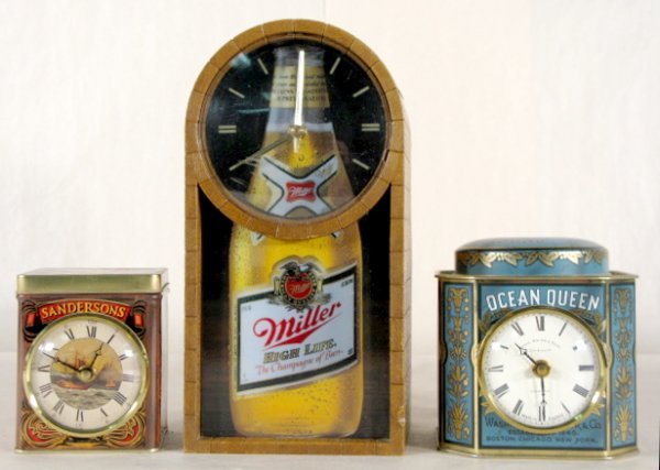 3 Advertising Clocks