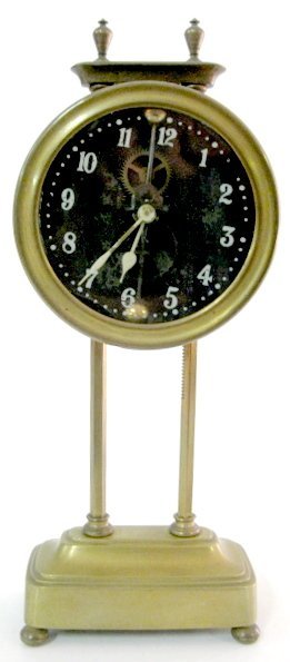 British Made Brass Gravity Clock