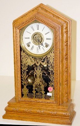 Oak Gilbert Army No.37 Kitchen Clock