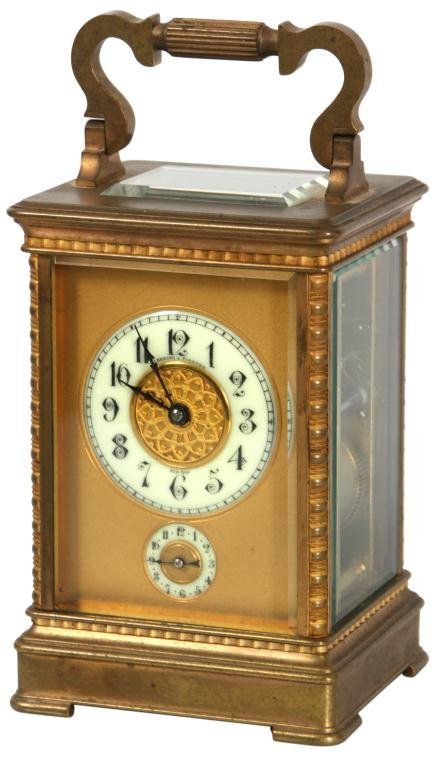 Brass Carriage Clock w/ Alarm