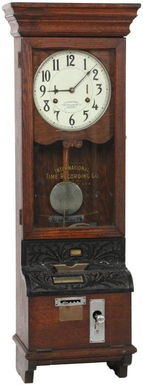 International Time Recorder Clock