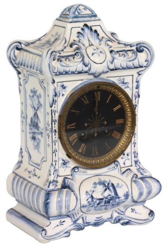 Royal Bonn China Clock