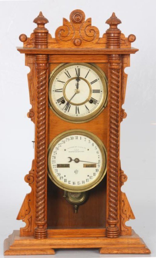 Waterbury Calendar No. 40 Shelf Clock