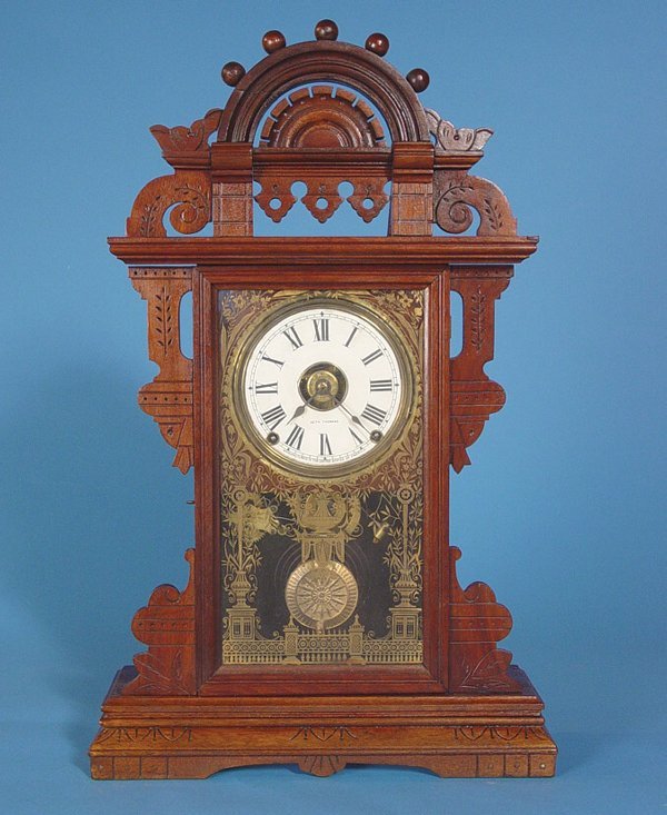 Seth Thomas “Eclipse” Walnut Parlor Mantle Clock