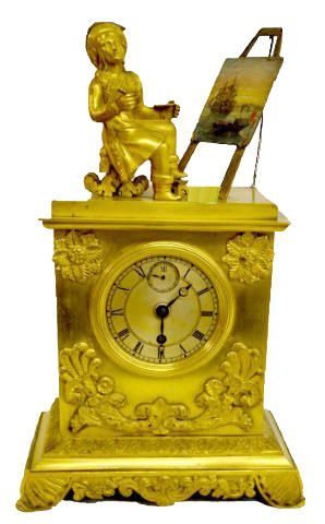 J. Charles Paris Silk String Clock