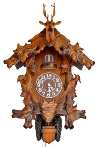 Large Battery Operated Modern Cuckoo Clock