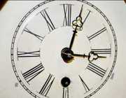 Gilbert 1/2 Size Steeple Clock, Time Only