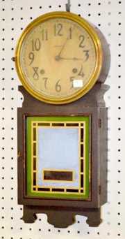 E. Ingraham Antique  Wall Clock