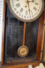 Ingraham Calendar Store Regulator Clock