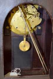 New Haven WM Chimes Bracket Clock, “Abbey”