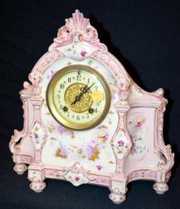 Gilbert 1361-2 Royal Bonn China Clock