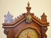 Walnut Shelf Clock