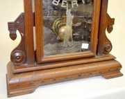 Walnut Shelf Clock