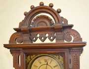 Antique Walnut “Eclipse” Kitchen Clock