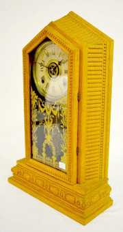 Gilbert Oak “Army No. 39” Shelf Clock