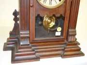 Ingraham Walnut “Bazaar” Parlor Clock