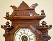 Waterbury Walnut Mantel Clock