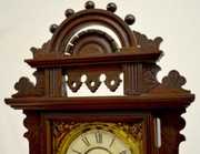 Seth Thomas Walnut “Eclipse” Shelf Clock w/Alarm