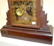 Seth Thomas Walnut “Eclipse” Shelf Clock w/Alarm