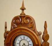 Gilbert Walnut “Pyramid” Parlor Clock