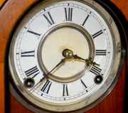 Gilbert Walnut “Pyramid” Parlor Clock