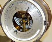 Chelsea Bronze Ships Clock