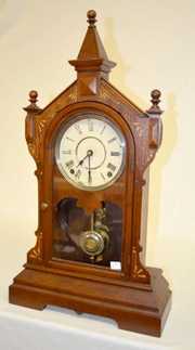 Seth Thomas “Lafayette” Walnut Shelf Clock