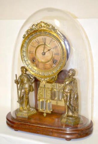 Ansonia Crystal Palace Clock, Fisher & Hunter
