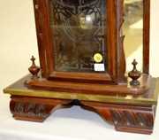 Kroebert Walnut Mirrorside Parlor Clock