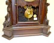 Ingraham Walnut “Angora” Shelf Clock