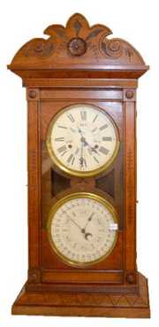 Jerome Double Dial Shelf Clock