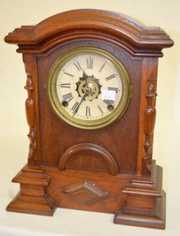 Kroeber Walnut Mousehole Shelf Clock