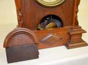 Kroeber Walnut Mousehole Shelf Clock