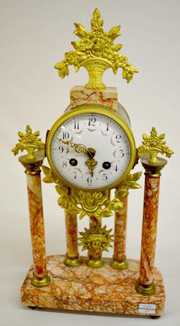 Antique French 3-Piece Clock