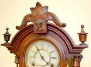 Waterbury Walnut Oxford Variant Parlor Clock