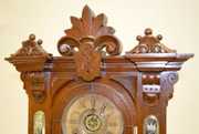 Gilbert Walnut “Amphion” Parlor Clock