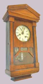 German Disc Music Box Alarm Clock