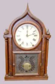 Brewster & Ingraham Onion Top Shelf Clock