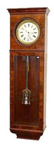 Mahogany Pinwheel Jewelers Regulator Clock