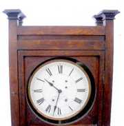 E. Howard & Co. Mission Oak Wall Regulator Clock