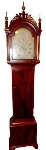 English “Abner Rose, Berwick” Tall Case Clock