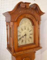 American Walnut Time & Calendar Tall Case Clock