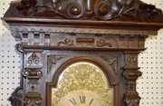 Massive Carved Gustav Becker Wall Clock