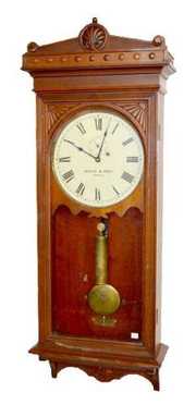Seth Thomas No. 30 Cherry Wood Clock