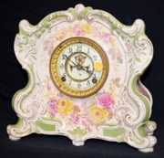 Ansonia Royal Bonn La Cantal China Clock