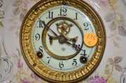 Ansonia Royal Bonn La Cantal China Clock