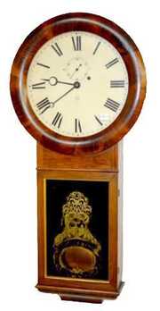 Seth Thomas No. 1 Rosewood Wall Clock