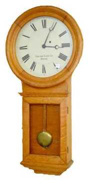 Oak Chelsea Weight-Driven Clock